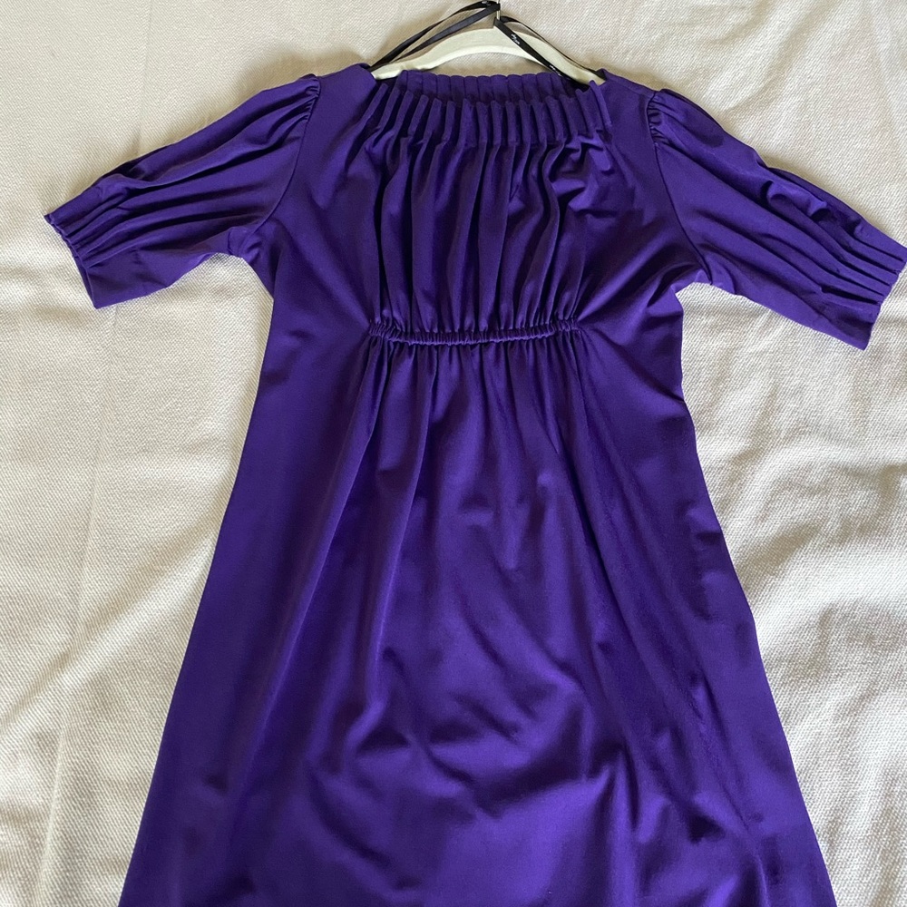 Purple Dress Suzi Chin for Maggy Boutique